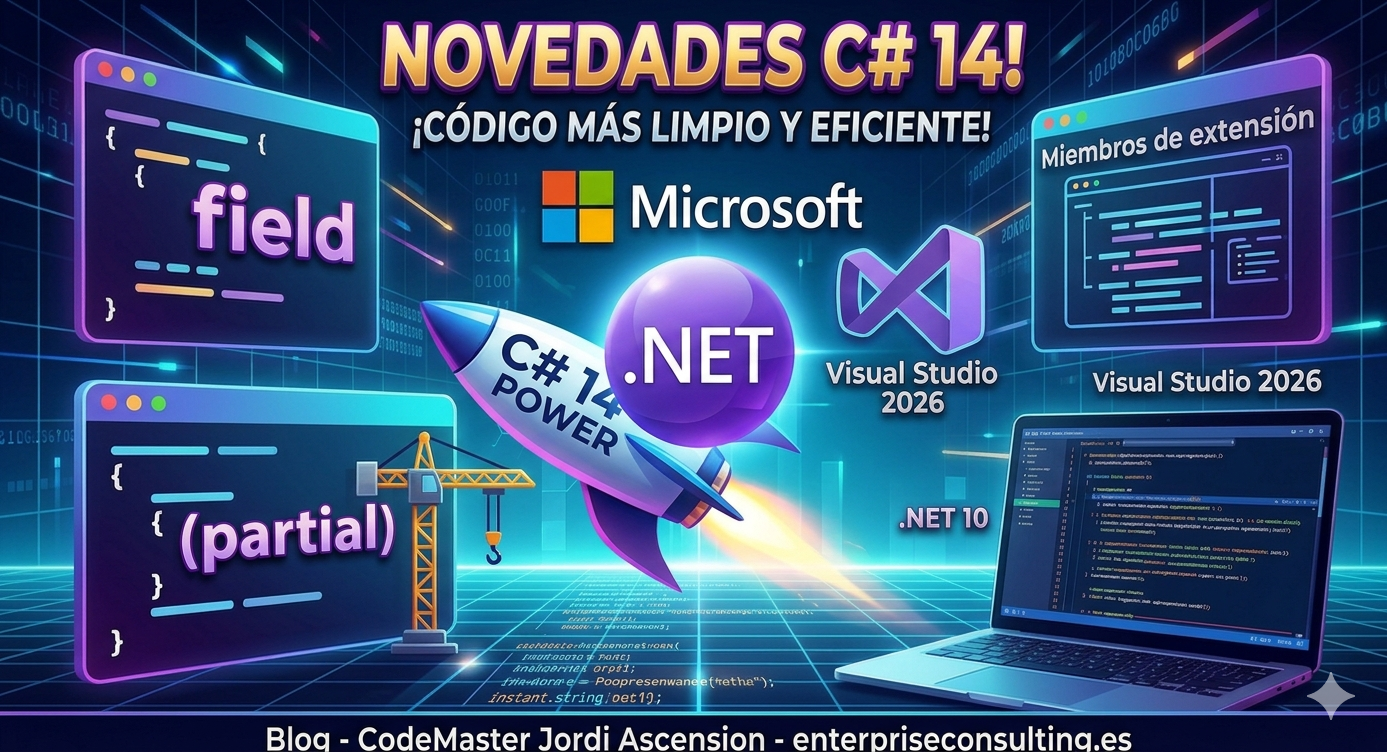 Novedades C# 14 y .NET 10