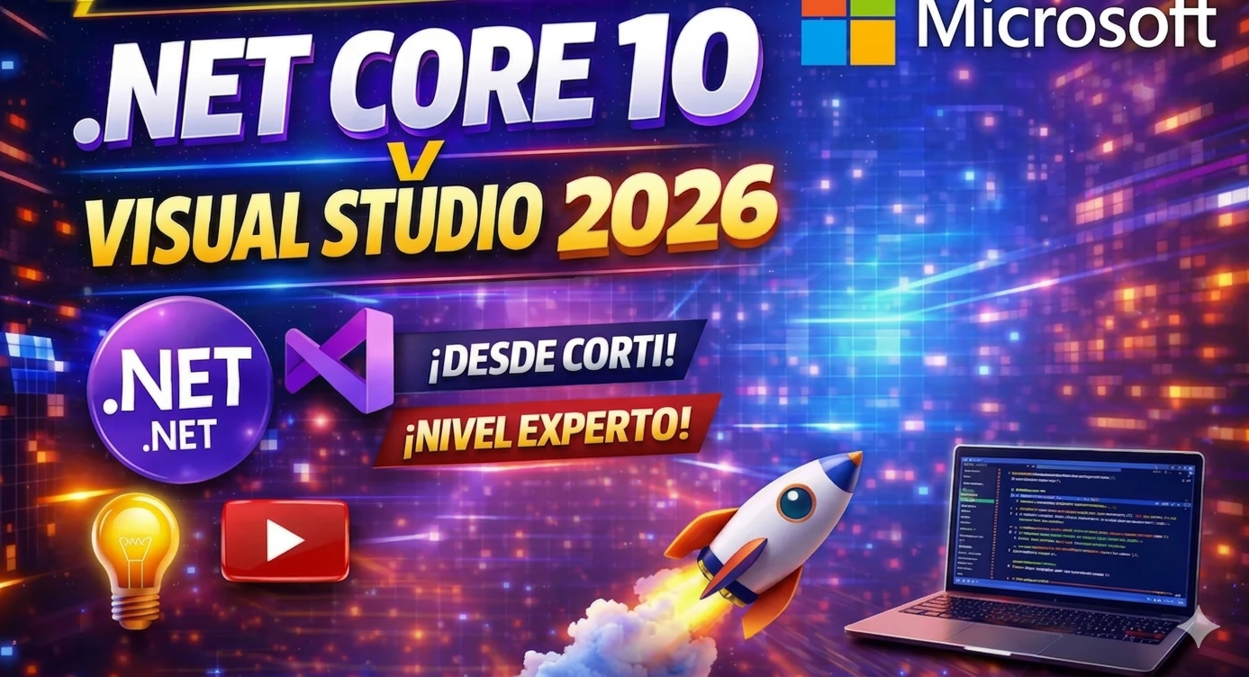 Instalación de Visual Studio 2026 y .Net Core 10